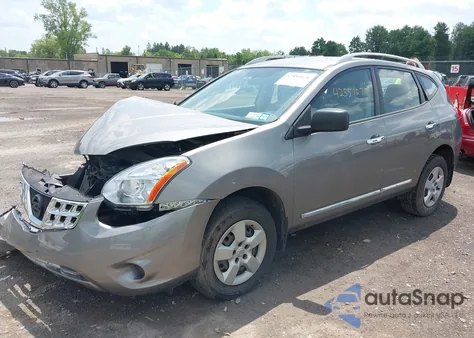 2014 Nissan Rogue Select S from USA, damaged, VIN JN8AS5MVXEW719363